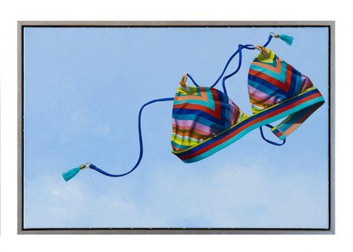 THE RIVIERA  Suzanne Howe  Robbinsdale, MN  oil on linen  17 x 26 in.