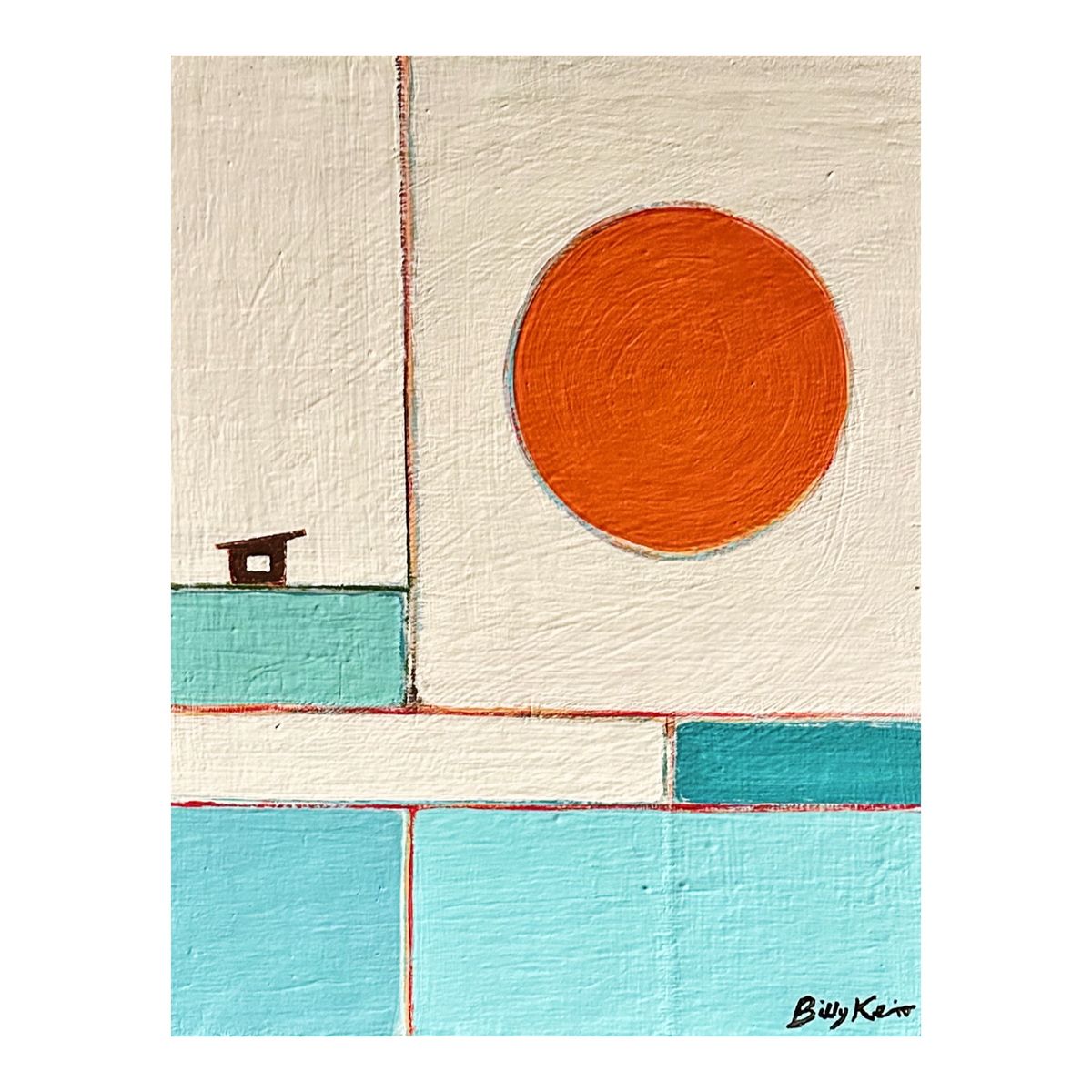 POINT BREAK  19 X 15 in.