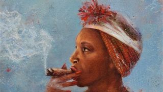 SHAN's Portraits: A Symphony of Light and Layers (local art). Photo by Art by Shan